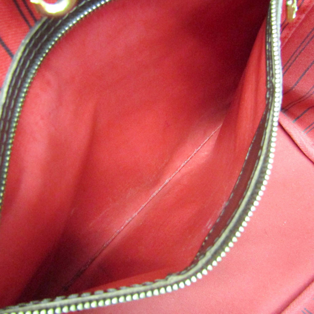 LOUIS VUITTON Brown Damier Neverfull MM Tote Bag - Picture 11 of 15